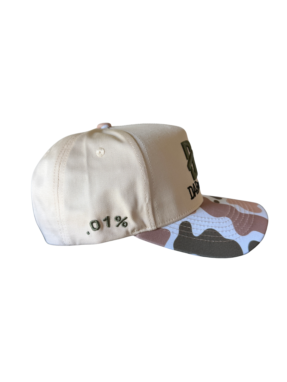 Camo DadNamed Logo Hat — Green & Camo