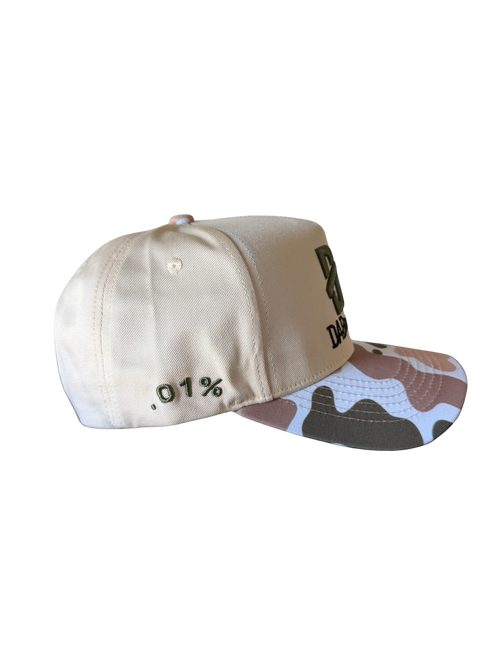 Camo DadNamed Logo Hat — Green & Camo