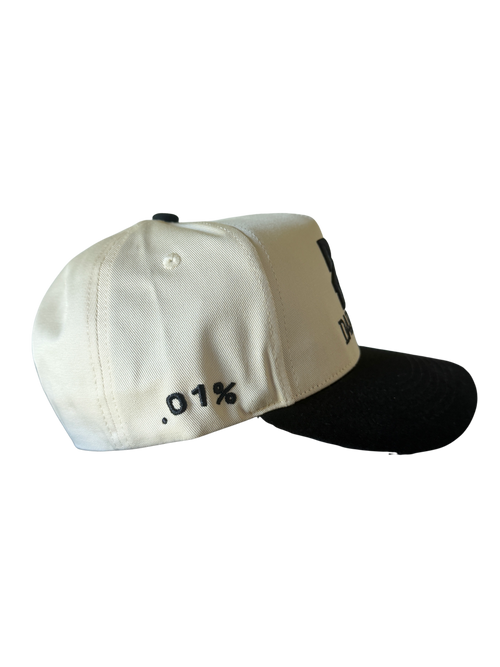 Classic DadNamed Logo Hat— Black & Khaki