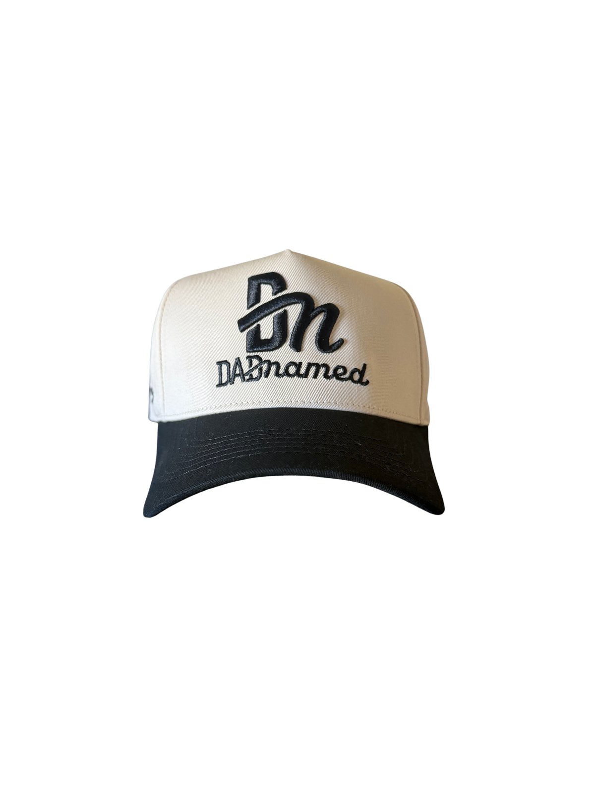Classic DadNamed Logo Hat— Black & Khaki