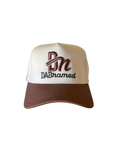 Whiskey DadNamed Logo Hat — Brown & Khaki